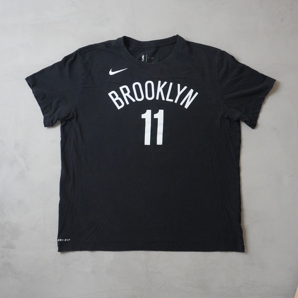 Nike Brooklyn Nets Kyrie Irving T-Shirt XL Mens Black NBA Basketball Dri-FIT